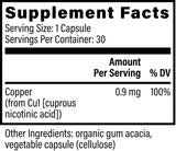 Bio-Active Copper Supplement