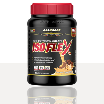 ALLMAX Nutrition ISOFLEX Whey Protein Isolate, Chocolate Peanut Butter