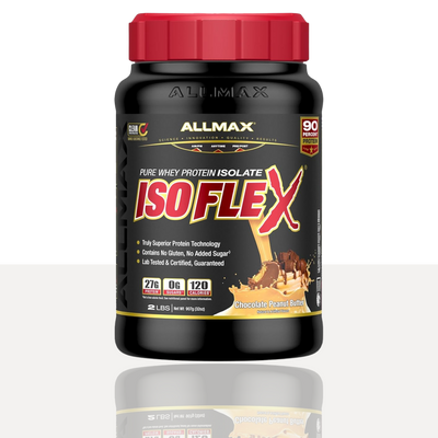 ALLMAX Nutrition ISOFLEX Whey Protein Isolate, Chocolate Peanut Butter