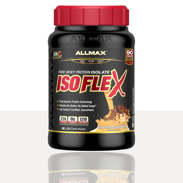 ALLMAX Nutrition ISOFLEX Whey Protein Isolate, Chocolate Peanut Butter