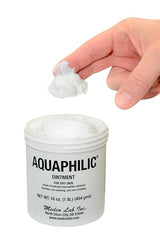 Aquaphilic Healing Ointment for Dry Skin - Non-Irritating Cracked Heel Cream & Hand Lotion (16 oz)