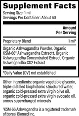 Organic Ashwagandha Liquid Extract