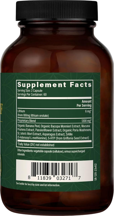Global Healing Center - Stress Relief Supplement with Lithium Orotate